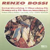 Bossi: Violin Concerto, etc / Frontalini, Moldava Symphony Bossi: Violin Concerto, etc / Frontalini, Moldava Symphony