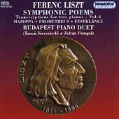 Liszt: Symphonic Poems Vol 4 / Budapest Piano Duet