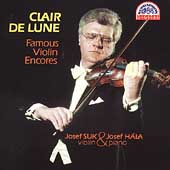 Clair de Lune - Famous Violin Encores / Josef Suk, J. Hala