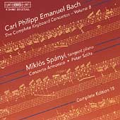 C.P.E. Bach: Complete Keyboard Concertos Vol 8 / Spanyi