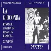 Ponchielli: La Gioconda / Patane, Rysanek, Tagliavini, et al