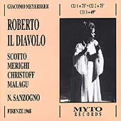 Meyerbeer: Roberto il Diavolo / Sanzogno, Scotto, et al Meyerbeer: Roberto il Diavolo / Sanzogno, Scotto, et al