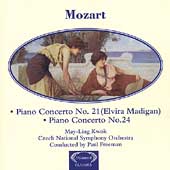 Mozart: Piano Concertos no 21 & 24 / Kwok, Freeman, et al