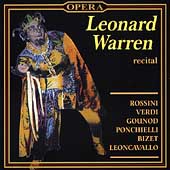 Leonard Warren - Recital