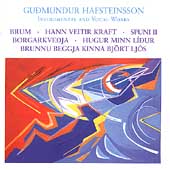 Hafsteinsson: Instrumental and Vocal Works