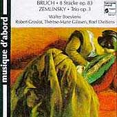 Bruch: 8 Stuecke op. 83;  Zemlinsky: Trio / Boeykens, et al