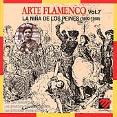 Arte Flamenco Vol.7 La Nina De Los Peines (1890-1969) Arte Flamenco Vol.7 La Nina De Los Peines (1890-1969)