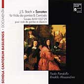 Documenta - Bach: Gamba Sonaten / Pandolfo, Alessandrini