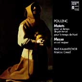Poulenc: Motets, Messe / Creed, RIAS Kammerchor
