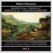 Schumann: Symphony Nos 3 and 1 / Pedrotti, Smetacek