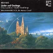Brahms: Lieder und Gesaenge / Marcus Creed, RIAS Kammerchor