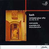 SUITE  Bach: Cantates pour Alto BWV 82, 35, 53 / Jacobs