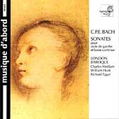 C.P.E. Bach: Sonates pour Viole de gambe / Medlam, et al