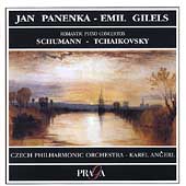 Schumann, Tchaikovsky: Piano Concertos/ Panenka, Gilels, etc