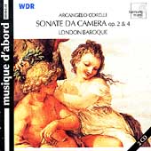 Corelli: Sonate da Camera Op 2 & 4 / Medlam, London Baroque Corelli: Sonate da Camera Op 2 & 4 / Medlam, London Baroque