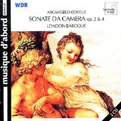 Corelli: Sonate da Camera Op 2 & 4 / Medlam, London Baroque