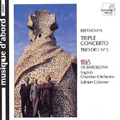 Beethoven: Triple Concerto, Piano Trio / Trio Barcelona, etc