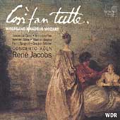 Mozart: Cosi fan tutte / Jacobs, Concerto Koeln, Gens, et al Mozart: Cosi fan tutte / Jacobs, Concerto Koeln, Gens, et al