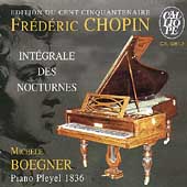 Chopin: Integrale des Nocturnes / Michele Boegner