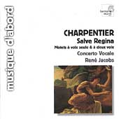 Charpentier: Salve Regina, Motets / Jacobs, Concerto Vocale