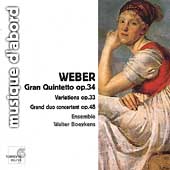 Weber: Gran Quintetto, Variations, etc / Boeykens Ensemble