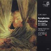 C.P.E. Bach: Symphonies, Concertos / Alperman, Bruns, et al