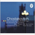 Shostakovich: Suite on Verses of Michelangelo Buonarroti Op.145a, Four Monologues to Words by A Pushkin Op.91 / Isaac Karabtchevsky(cond), Orchestre National des Pays de la Loire, etc