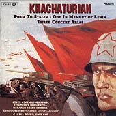 륿ʥ㥫Υ/Khachaturian Poem To Stalin/Ode in Memory Of Lenin/Three Concert Arias[CTD88131]