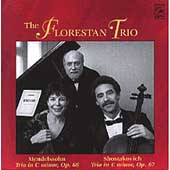 Mendelssohn, Shostakovich: Piano Trios / Florestan Trio